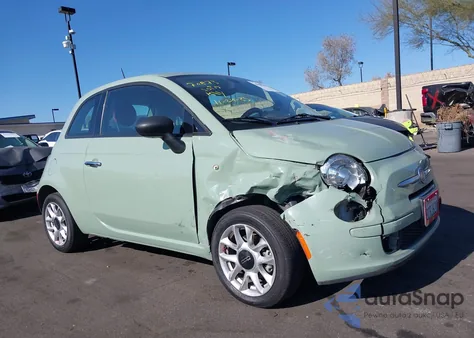 2017 Fiat 500 Pop из США, поврежденный, VIN 3C3CFFKR7HT700045